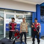 UNIT PAM OBVIT POLRES PESISIR BARAT GELAR PENGAMANAN DI BANK LAMPUNG KCP KRUI