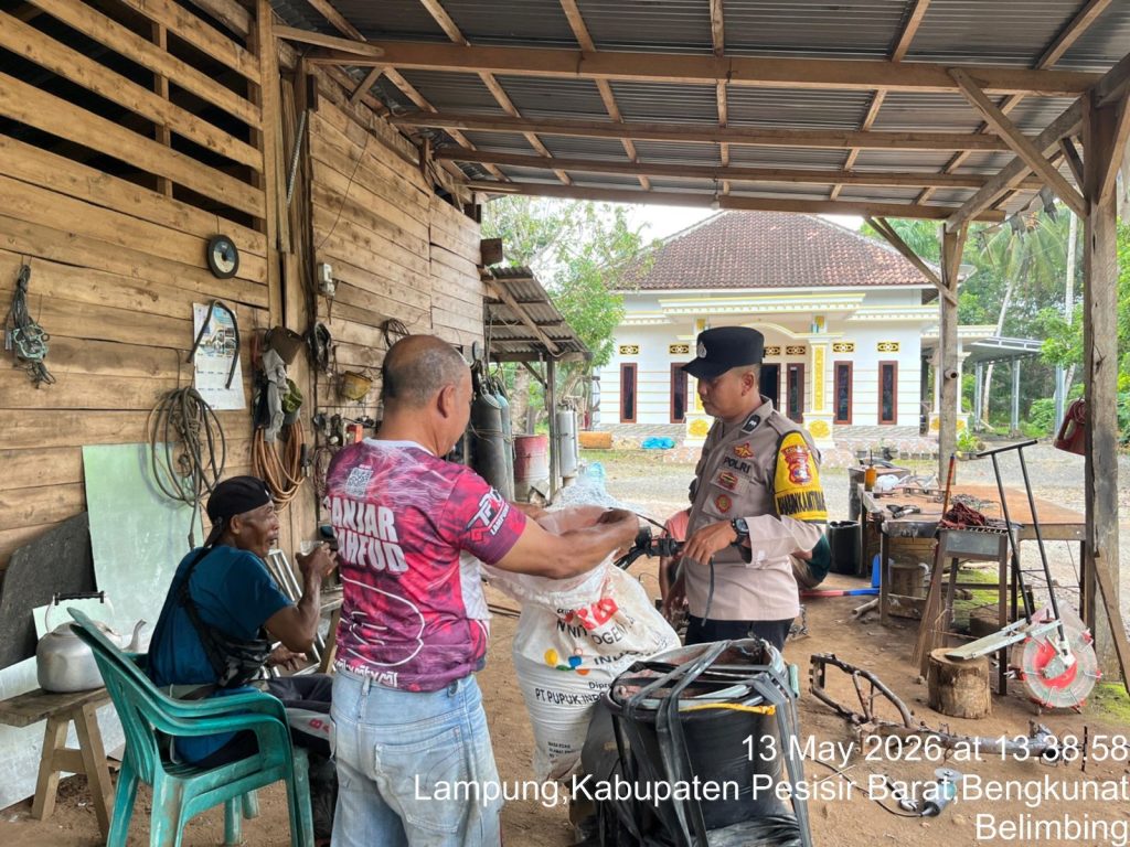 SAMBANG HUMANIS BHABINKAMTIBMAS POLSEK NGARAS