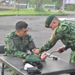 DENMA BRIGIF 9/DY/2 KOSTRAD Pimpin Tradisi Penyambutan KASBRIG Baru LETKOL INF Tri Wiratno Di MABRIGIF 9 KOSTRAD
