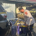 Polisi Amankan Diduga Pelaku Penyalahgunaan BBM Bersubsidi Hampir Satu Ton di Pakuan Ratu