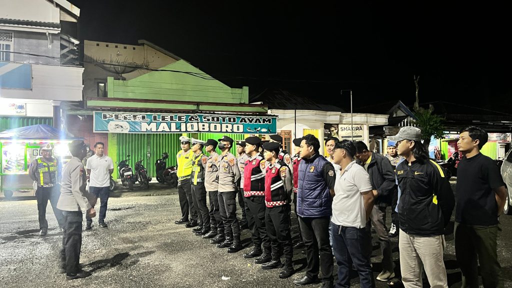 TON SIAGA REGU II SIAP WUJUDKAN SITUASI KONDUSIF DI WILKUM POLRES PESISIR BARAT