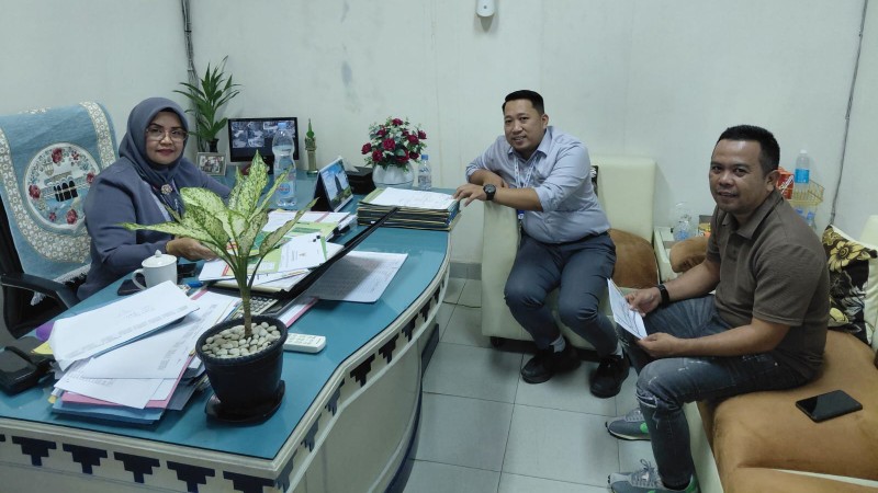 Perkuat Akses Kredit, Humas Developer Perumahan Resma Permadani Group Jalin Silaturahmi dengan Bank Lampung