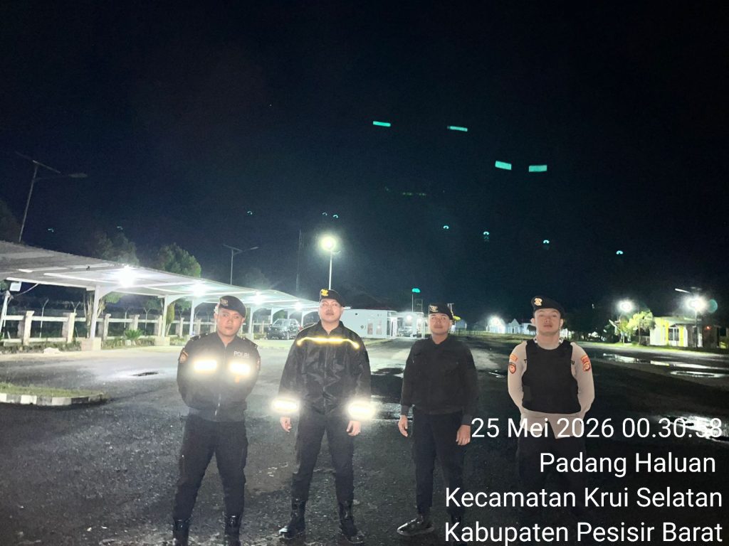 Sat Samapta Polres Pesisir Barat Gelar Patroli Preventif Cegah Gangguan Kamtibmas