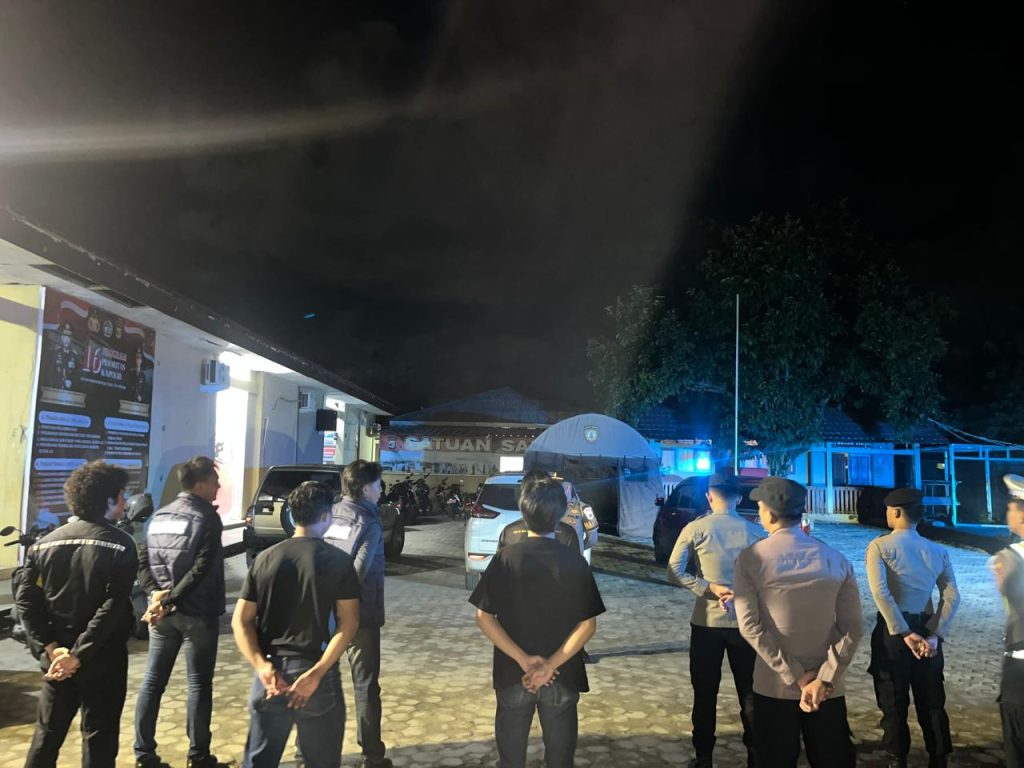 Guna Ciptakan Sitkamtibmas Kondusif, Ton Siaga Polres Pesisir Barat Gelar Patroli KRYD
