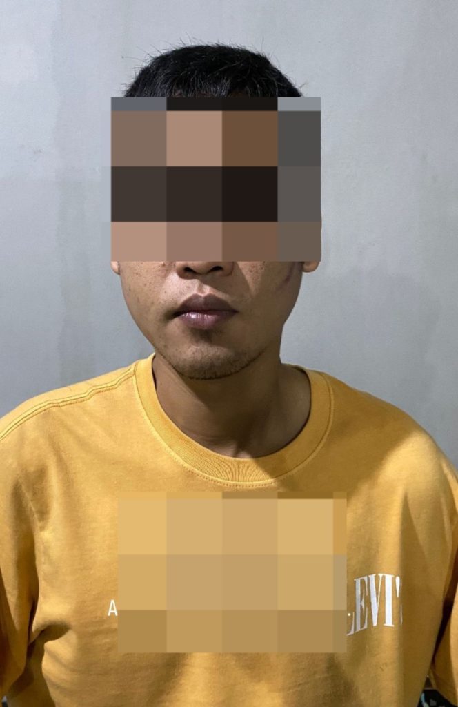 Polres Way Kanan Bekuk Diduga Pelaku Curat HP di Sangkaran Bhakti