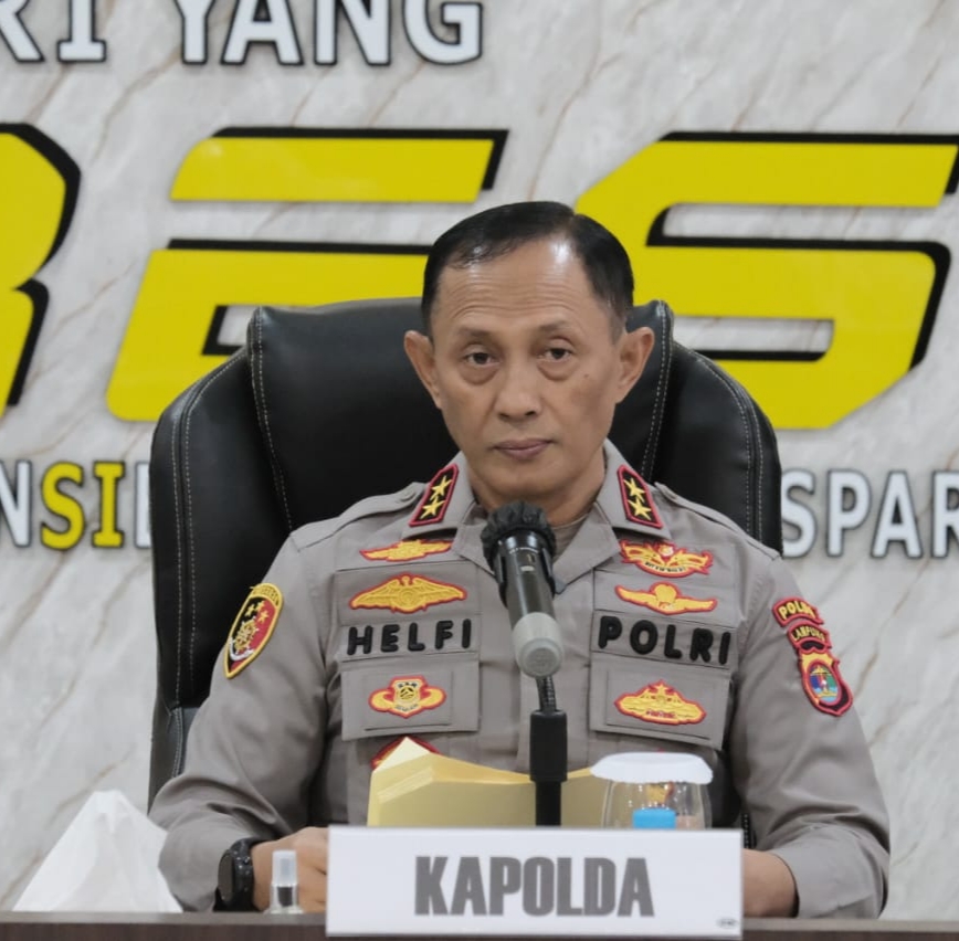 Polda Lampung Berhasil Ungkap Kasus Curat Ranmor yang Mengakibatkan Gugurnya Bripka (Anumerta) Arya Supena