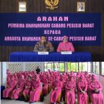 SELAKU PEMBINA, WAKAPOLRES PESISIR BARAT BERIKAN ARAHAN KEPADA BHAYANGKARI SE-CABANG PESISIR BARAT, DIGELAR PULA KEGIATAN UMKM