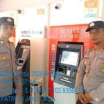 PERSONEL POLSEK PESISIR TENGAH POLRES PESISIR BARAT LAKSANAKAN PATROLI “JANJI JAGA” DI PERBANKAN
