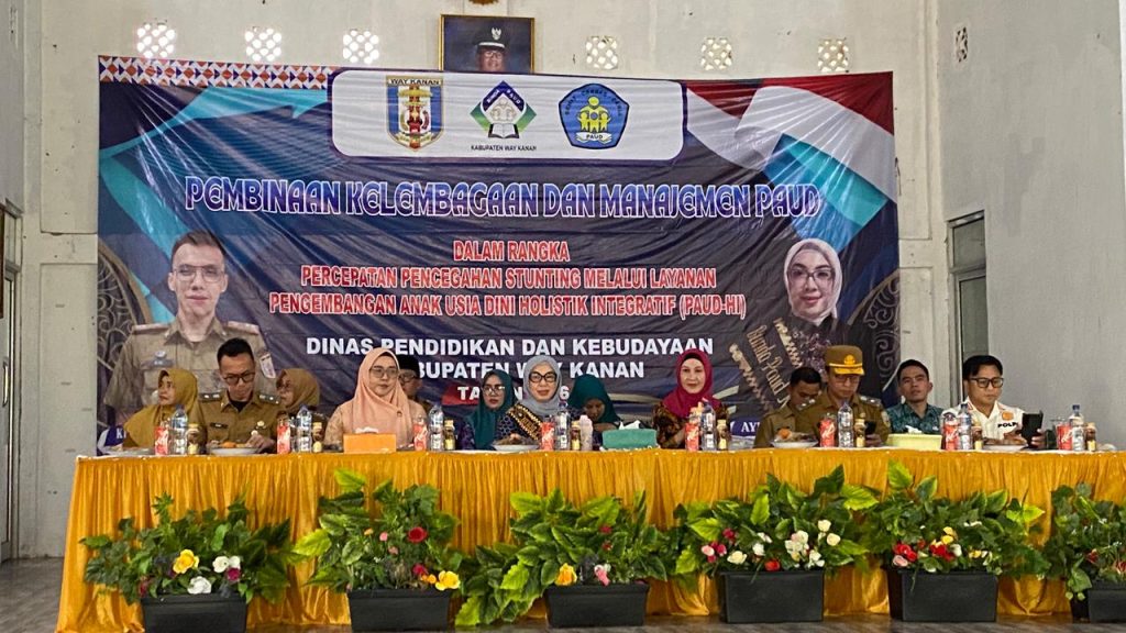 Dorong Generasi Emas Berkualitas, Bunda PAUD Way Kanan Perkuat Sinergi Layanan Pendidikan Anak Usia Dini