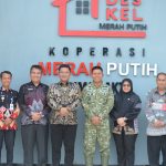 Sekda Way Kanan Machiavelli Hadiri Launching Nasional KDKMP