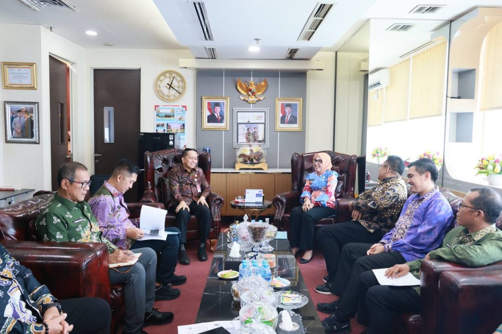 Pemkab Way Kanan Audiensi dengan Dirjen Bina Keuangan Daerah Kemendagri RI