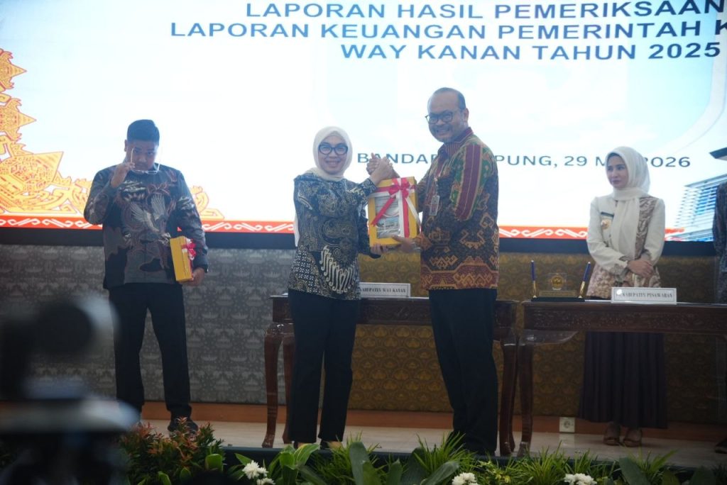 Pemkab Way Kanan Raih WTP ke-16 Berturut-Turut