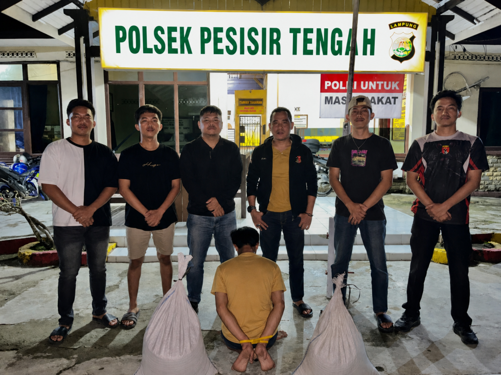 POLSEK PESISIR TENGAH POLRES PESISIR BARAT UNGKAP KASUS PENCURIAN DENGAN PEMBERATAN