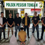 POLSEK PESISIR TENGAH POLRES PESISIR BARAT UNGKAP KASUS PENCURIAN DENGAN PEMBERATAN
