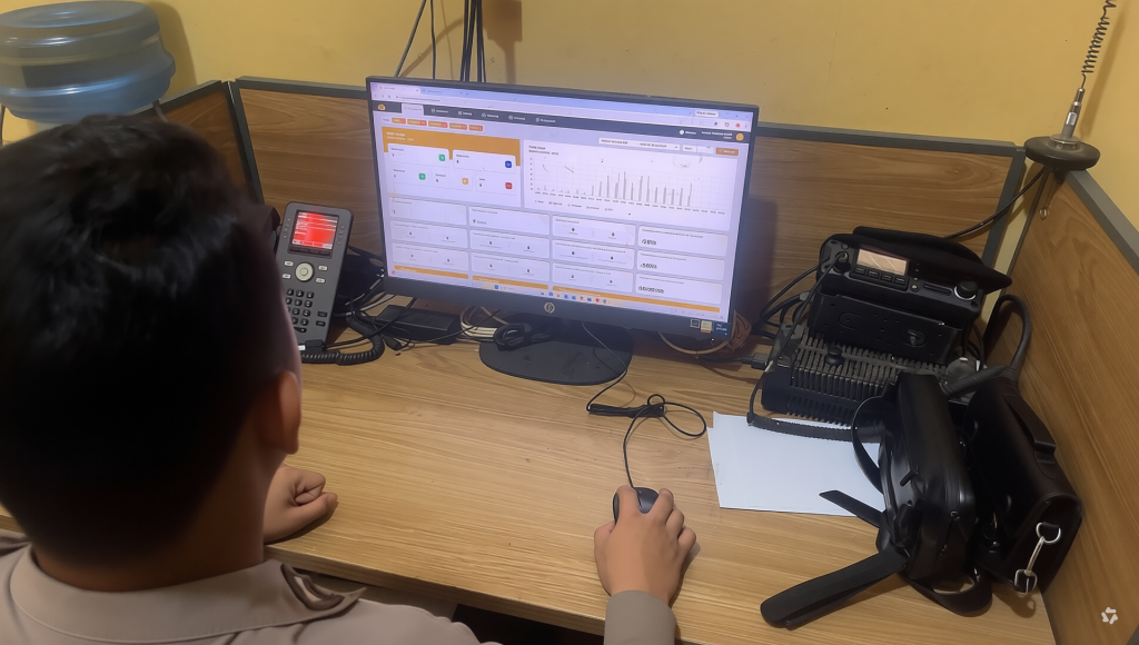 POLRES PESISIR BARAT MAKSIMALKAN LAYANAN CALL CENTER 110, SIAP TANGGAPI LAPORAN MASYARAKAT 24 JAM