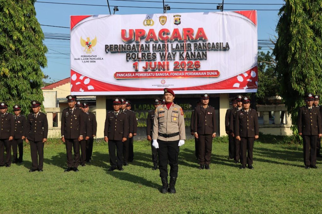Hari Lahir Pancasila Tahun 2026, Kapolres Teguhkan Semangat Persatuan Nasional dan Perdamaian Dunia