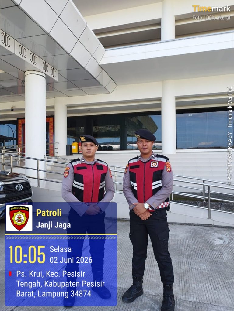 Hadirkan rasa aman pada masyarakat, sat samapta lakukan patroli rutin