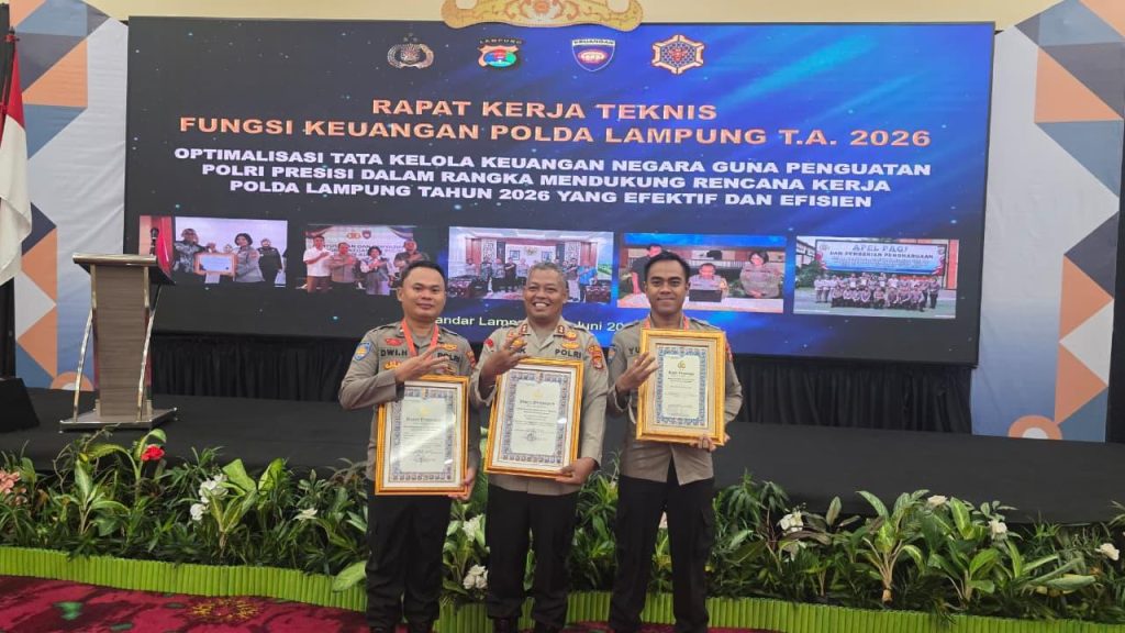 Polres Way Kanan Raih Tiga Penghargaan Dari Kapolri dan Kapolda Lampung