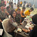 Sambut Hari Bhayangkara ke-80, Polres Way Kanan Gelar Bakti Kesehatan Donor Darah dan Sunat Massal