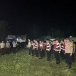 POLRES PESISIR BARAT GELAR PENGAMANAN KONSER DJARUM Di PEKON MARANG