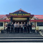 Tingkatkan Kemampuan, Kasubbid Multimedia Bidhumas Polda Lampung Supervisi ke Polres Way Kanan