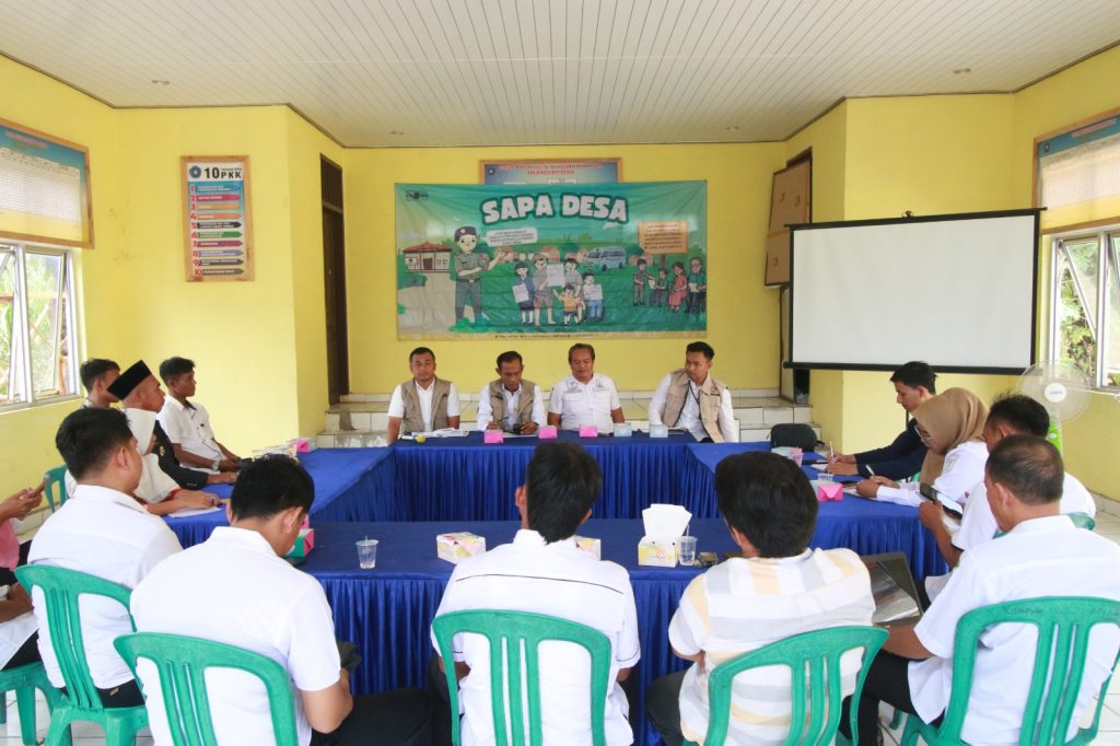 Kepala BPN Way Kanan Giatkan Sapa Desa di Kecamatan Way Tuba