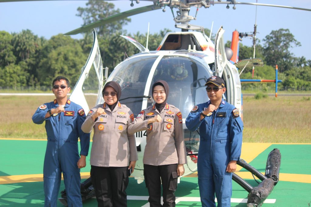 KAPOLRES PESISIR BARAT DAMPINGI KUNJUNGAN KABID HUMAS POLDA LAMPUNG Di KABUPATEN PESISIR BARAT