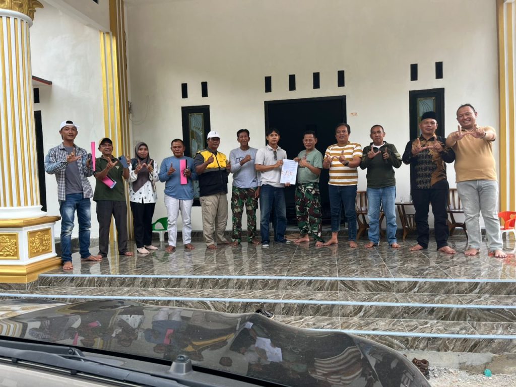 Gelar Rakor!! Pemerintah Kecamatan Way Tuba Bersama Perusahaan Setempat Bahas Perbaikan Jalan Poros Way Pisang- Bukit Harapan