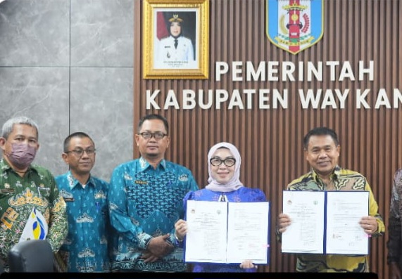 Bupati Ayu Terima Audiensi Direktur Lembaga Perguruan Taruna Kebangsaan Beserta Jajaran