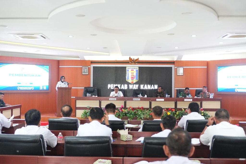 Perkuat Kepastian Hukum Tanah, Pemkab Way Kanan Siapkan Gugus Tugas Reforma Agraria