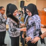 Bupati Way Kanan Dilantik Sebagai Ibunda Guru