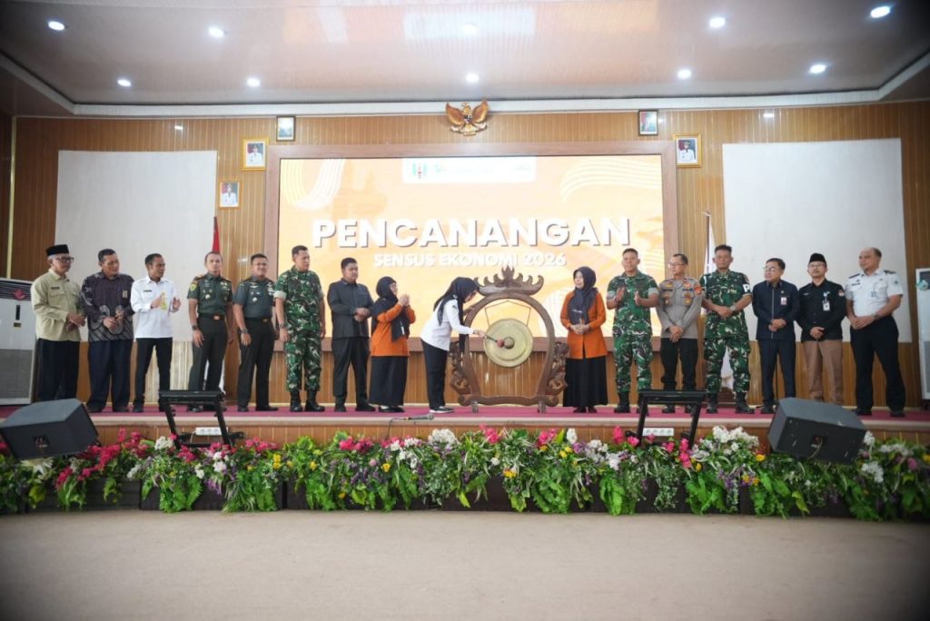 Bupati Way Kanan Buka Pencanangan dan Apel Siaga Sensus Ekonomi 2026