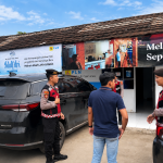Sat Samapta Polres Pesisir Barat Gelar Patroli Amankan Objek Vital di Wilayah Pesisir Tengah
