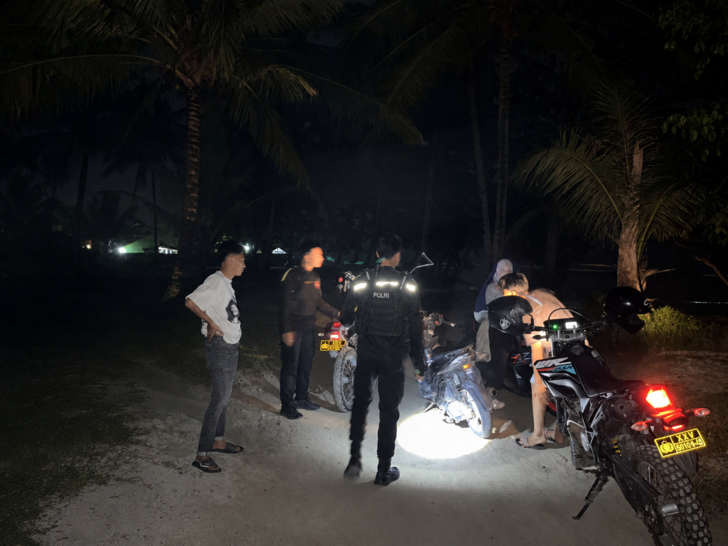Wujudkan rasa aman, sat samapta lakukan patroli rutin pada malam hari