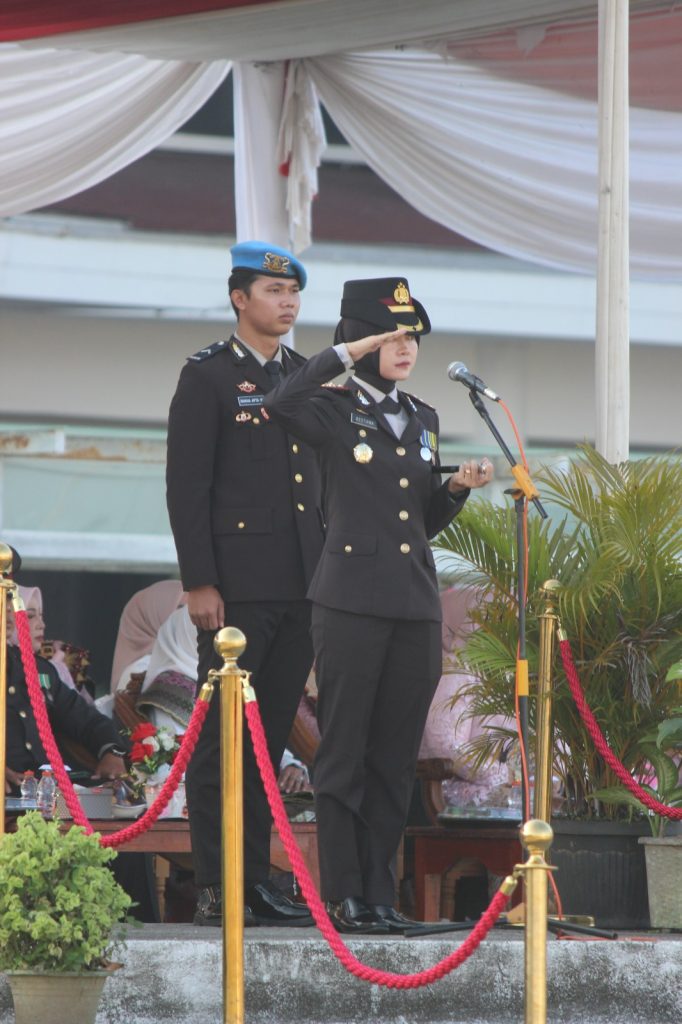 KAPOLRES PESISIR BARAT PIMPIN UPACARA HARI BHAYANGKARA KE-80 TAHUN 2026