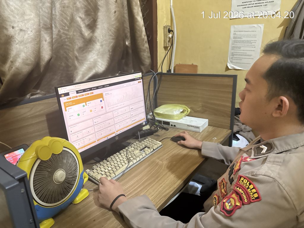 Call Center 110 Polres Pesisir Barat Siap Berikan Pelayanan 24 Jam kepada Masyarakat