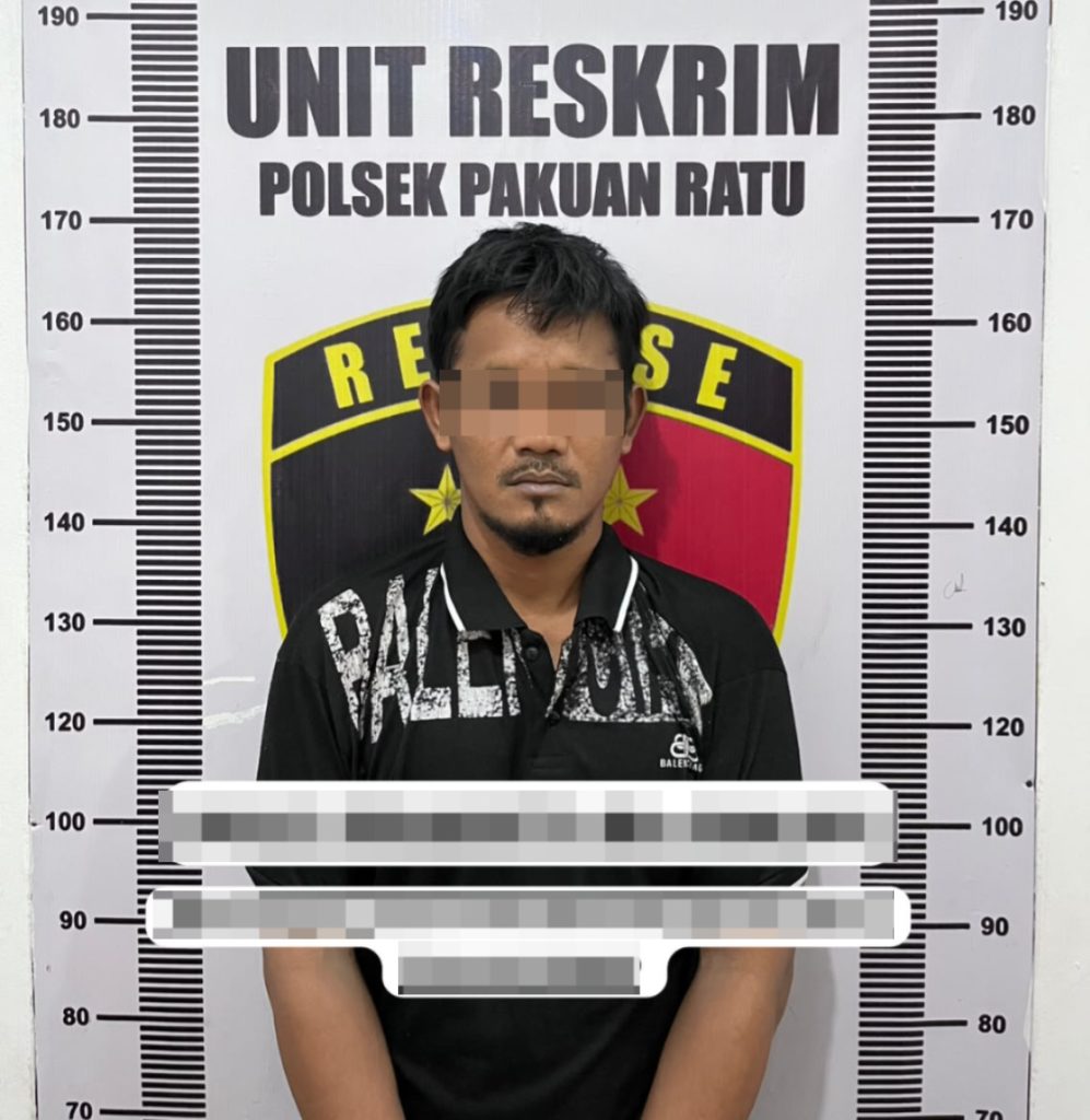Polsek Pakuan Ratu Bekuk Diduga Pelaku Curi Motor di PSMI