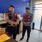 Unit Pam Obvit Polres Pesisir Barat Gelar Pengamanan di Bank Lampung KCP Krui