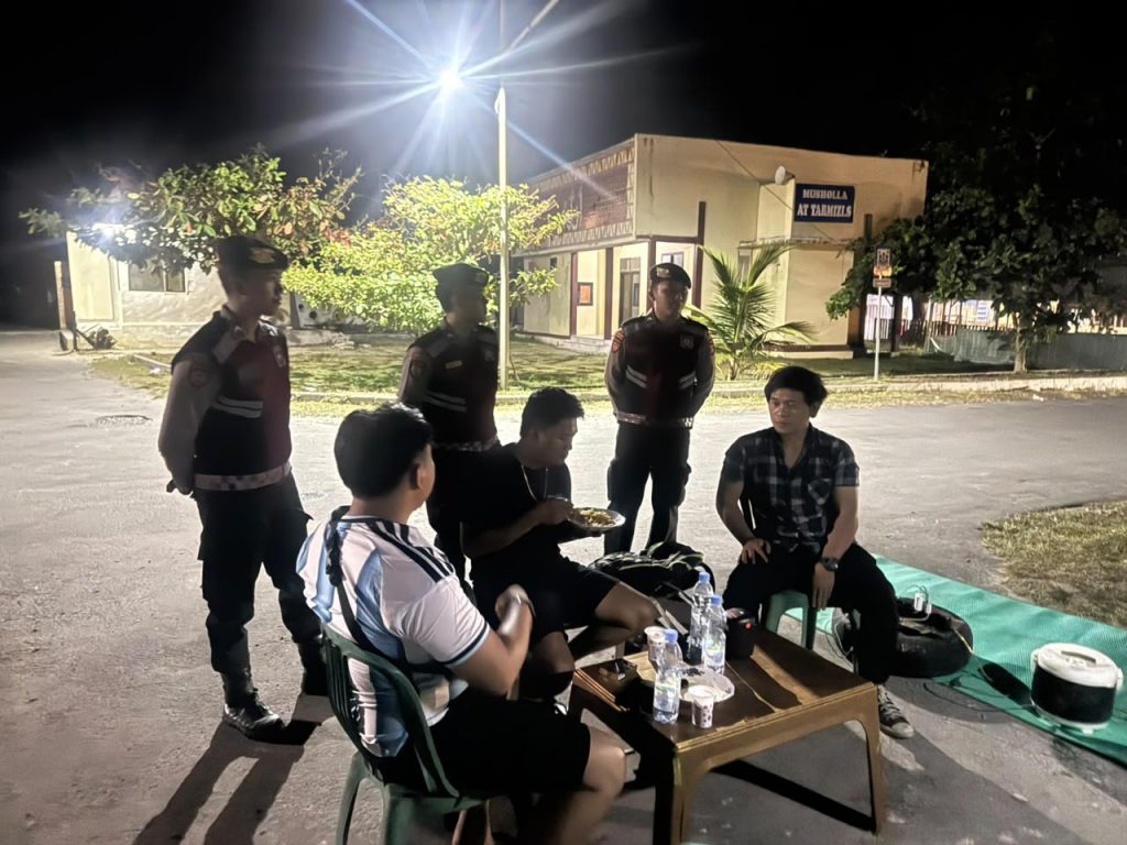 SAT SAMAPTA POLRES PESISIR BARAT GELAR PATROLI OBJEK VITAL SAAT JAM RAWAN