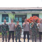 WUJUD SINERGITAS TNI-POLRI, POLSEK PESISIR UTARA DAN KORAMIL 0422/01 RATA AGUNG GELAR KOORDINASI ANTISIPASI KARHUTLA