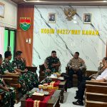 Tingkatkan Sinergi TNI-Polri, Kapolres dan Wakapolres Silaturahmi ke Kodim 0427/Way Kanan