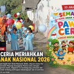 Ratusan Peserta Meriahkan Pawai Ceria Hari Anak Nasional 2026 TK Dahlia 2