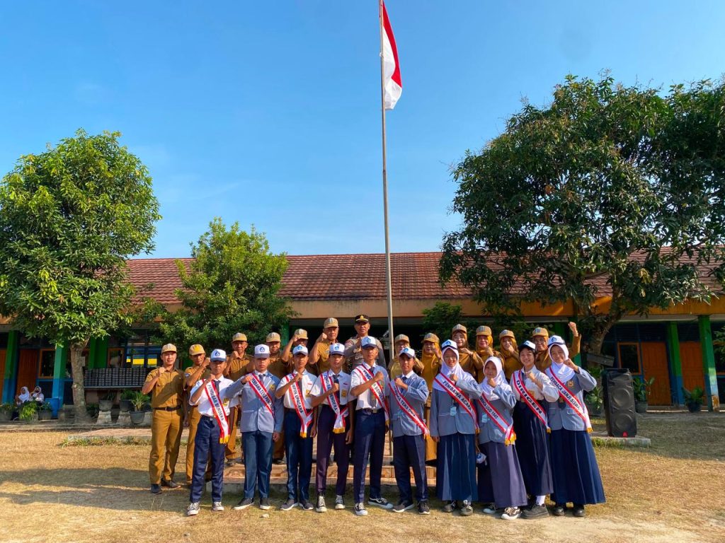 Police Goes To School, Polsek Negara Batin Ajak Pelajar Jauhi Kenakalan Remaja Hingga Narkoba
