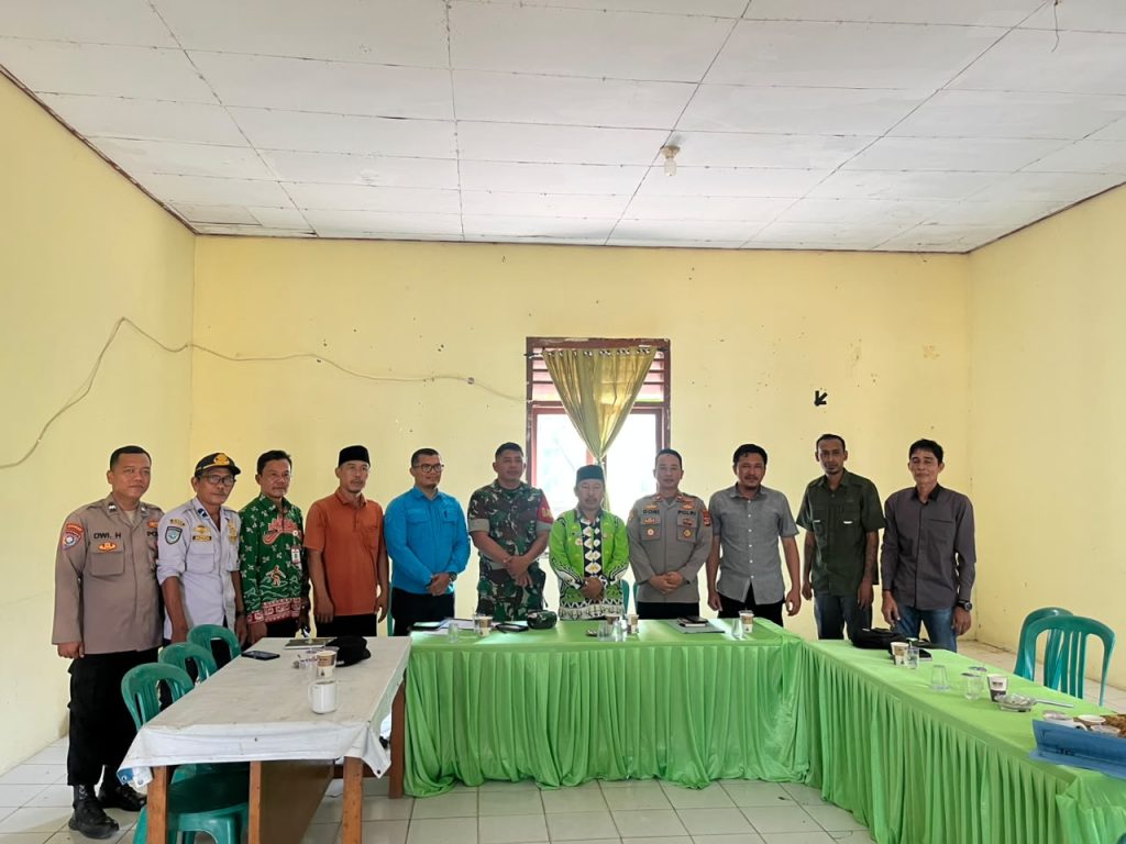 KAPOLSEK NGARAS HADIRI RAPAT KOORDINASI PENERTIBAN POS JAGA DI JALAN LINTAS BARAT SUMATERA