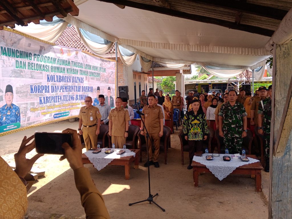 Pemkab Tuba Berkelaborasi Bersama BAZNAS Louncing Program (RTLH
