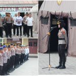 KAPOLRES PESISIR BARAT BERIKAN PENEGASAN KINERJA DAN KEDISIPLINAN SAAT PIMPIN APEL PAGI