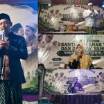 Kepala Desa Tugusari Akhmat Khoiri, SH Bagikan Santunan Puluhan Anak Yatim dan Kaum Dhuafa di Yayasan Miftahul Ulum