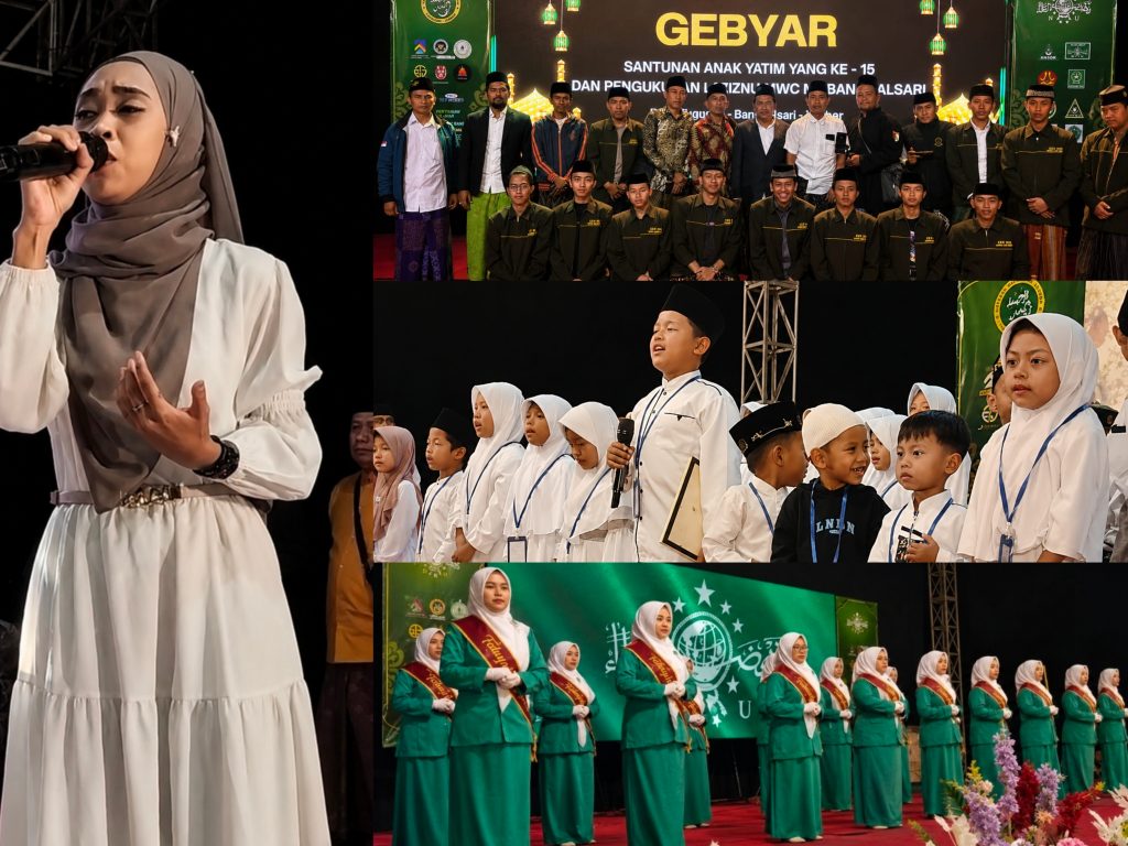 Ranting NU Tugusari Santuni 90 Anak Yatim, juga Sekaligus Pengukuhan Pelantikan PengurusUPZIS LAZISNU MWCNU Bangsalsari Periode 2026–2029
