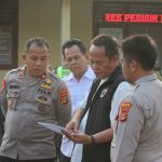 Wakapolres Pesisir Barat Dampingi Tim Verifikasi Polda Lampung Laksanakan Verifikasi Empat Bidang Fungsi