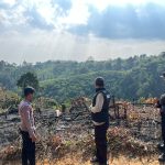 POLSEK NGARAS KERAHKAN ANGGOTA BHABINKAMTIBMAS DAN PERSONEL POLSUBSEKTOR SELENDANG MAYANG CEK TITIK HOTSPOT, PERKUAT UPAYA PENCEGAHAN KARHUTLA
